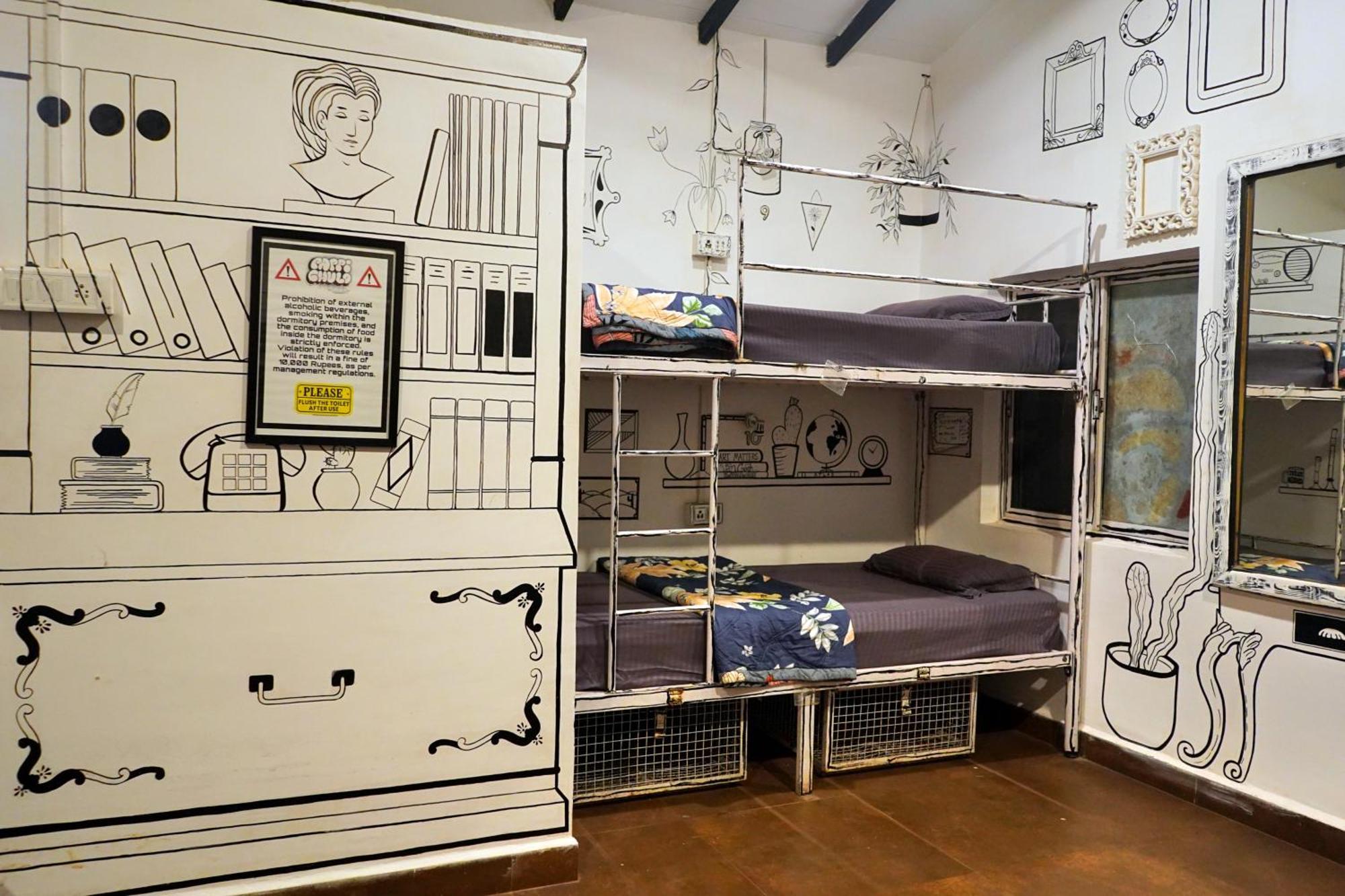 Auberge de jeunesse Pappi Chulo Vagator Extérieur photo
